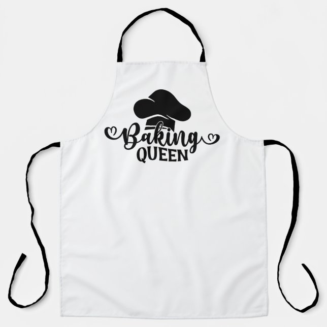 Delantal Baking Queen Apron (Anverso)