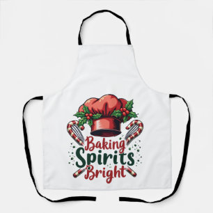 Delantal Baking Spirit Bright Funny Baking Chef Baker