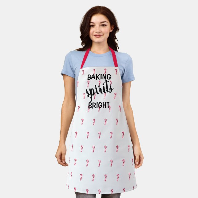 Delantal Baking Spirit Brights Navidad Apron (Gastado)