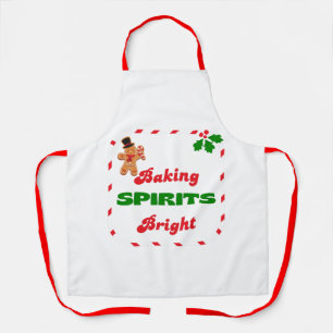 DELANTAL BAKING SPIRITS BRIGHT HOLIDAPRON
