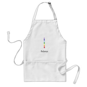 Delantal Balance - Apron gráfico de la línea Chakras