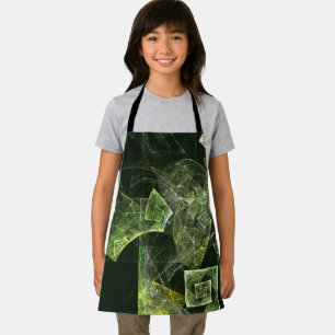 Delantal Balanza torcida Resumen Art Apron