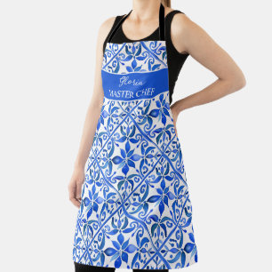 Delantal Baldosas azules Talavera Española regalos personal
