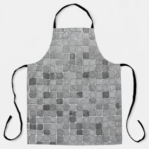 Delantal Baldosas de colores en Lisboa en abstracto de pare