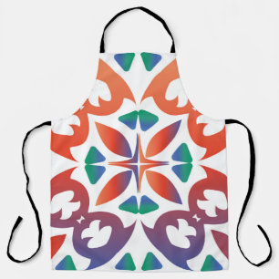 Delantal Baldosas ornamentadas antiguas talavera méxico. De