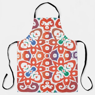 Delantal Baldosas ornamentadas antiguas talavera méxico. Di