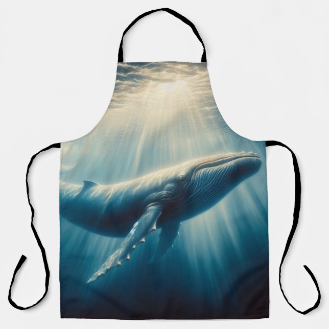 Delantal ballena costera/náutica (Anverso)