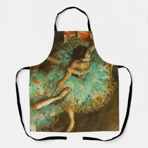 Delantal Ballerina Dance Green Dancer Edger Degas Painting