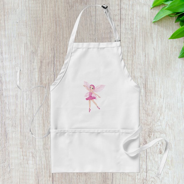 Delantal Ballerina Rosa Elegante Para Los Amantes Del Baile (Subido por el creador)
