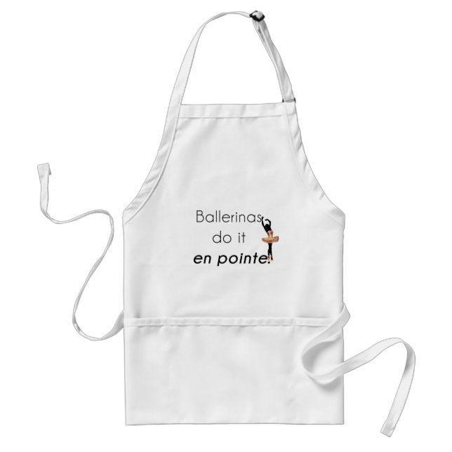 Delantal ¡Ballerinas! (Frente)