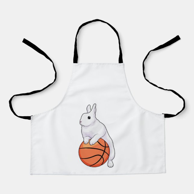 Delantal Baloncestista Bunny (Anverso)