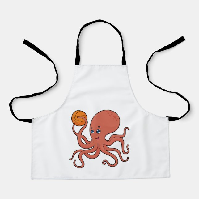 Delantal Baloncestistas del Octopus (Anverso)