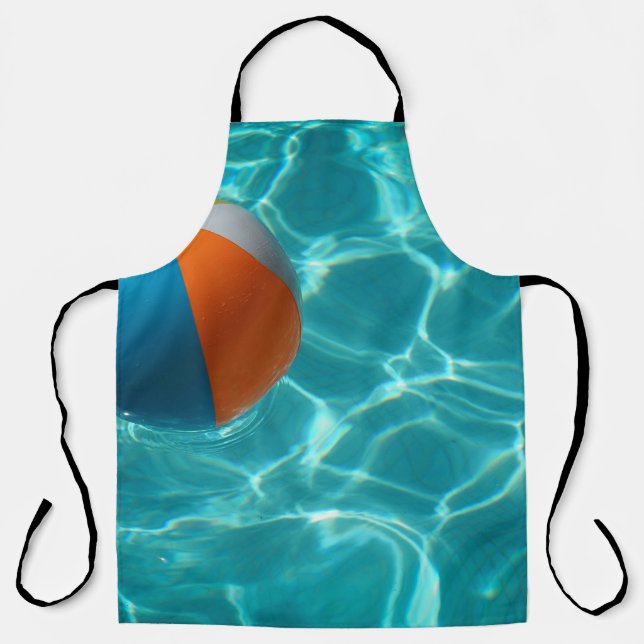 Delantal Baloncesto blanco y multicolor (Anverso)
