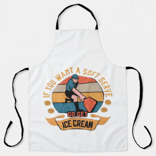 Delantal Baloncesto Si quieres un servicio suave, ve a por
