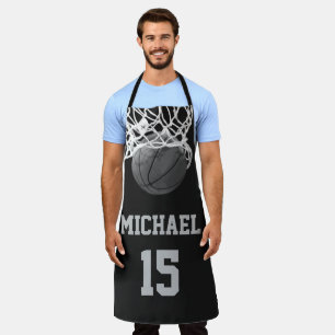 Delantal Baloncesto Su Nombre