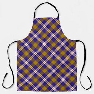 Delantal Baltimore Football Plaid Apron