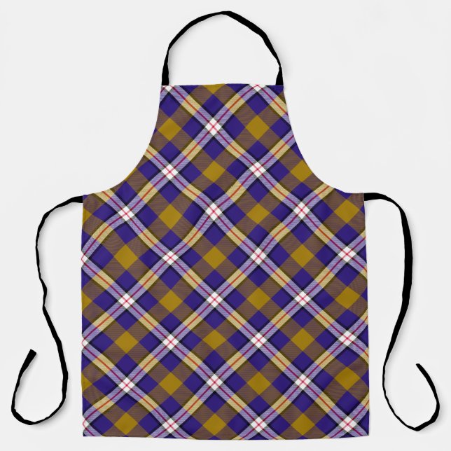Delantal Baltimore Football Plaid Apron (Anverso)