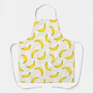 Delantal Banana Pop Yellow Crema