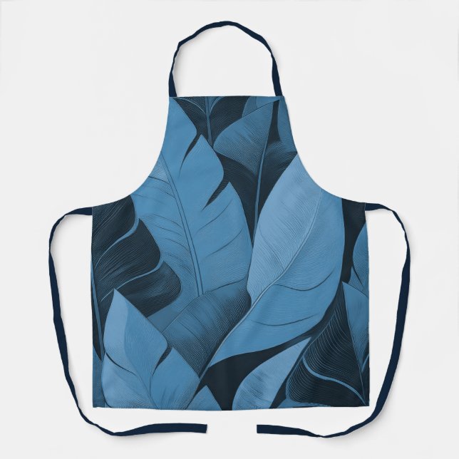 Delantal Bananarama Hawaiian Banana Leaves (Anverso)