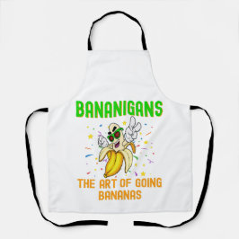 Delantal Bananganes en banano, divertidos bananos