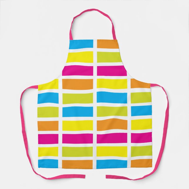 Delantal Banda de paleta de color (Anverso)