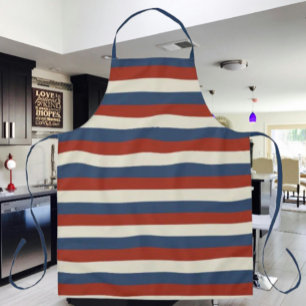 Delantal Bandas Americana - Apron del chef patriótico