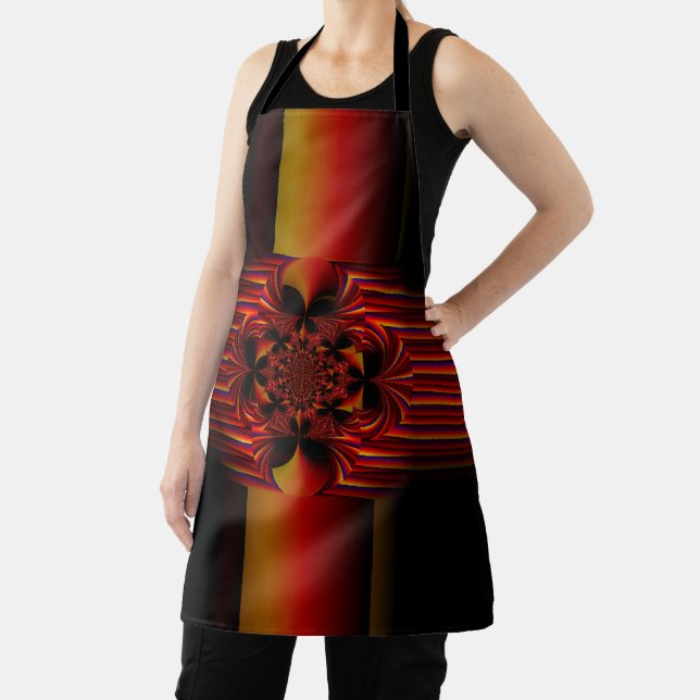 Delantal Bandas Pequeñas Grandes Con Bow (in situ)