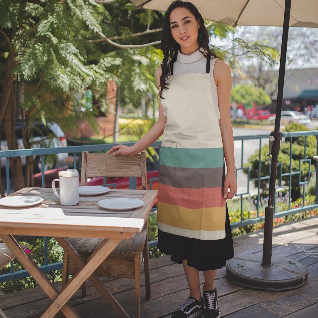 Delantal Bandas retro clásicas (Subido por el creador)