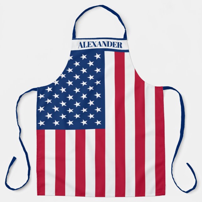 Delantal Bandera Americana (Anverso)