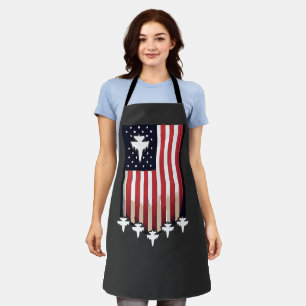 Delantal Bandera Americana 4 de Julio-65079