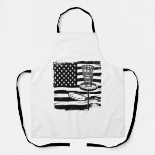 Delantal Bandera Americana de Golf de Disco