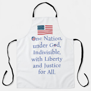 Delantal Bandera Americana/La Promesa
