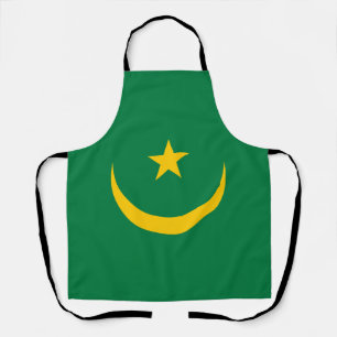 Delantal Bandera antigua de Mauritania