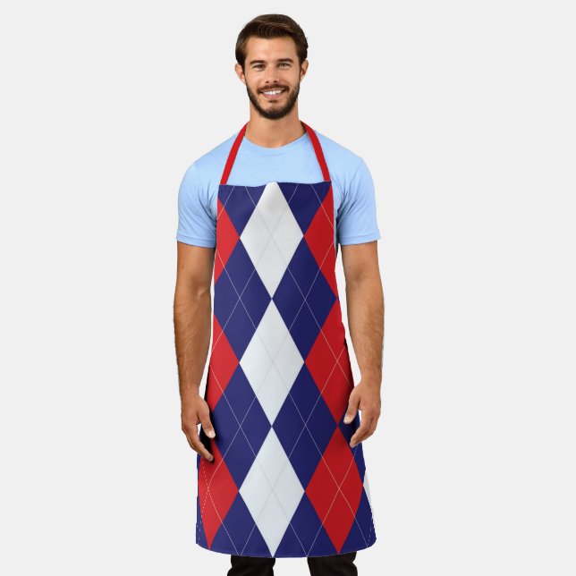 Delantal Bandera Argyle Apron (Gastado)