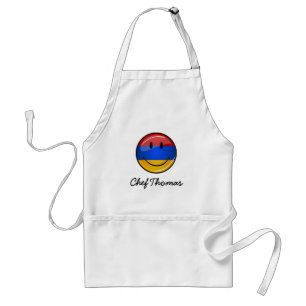 Delantal Bandera armenia sonriente