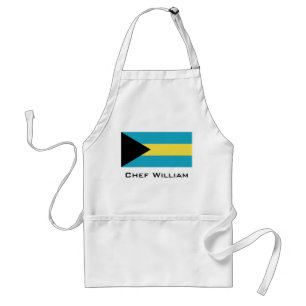 Delantal Bandera bahamesa clásica