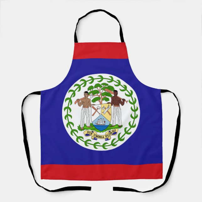 Delantal Bandera Beliceña (Anverso)