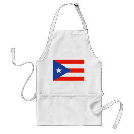 Delantal Bandera boricua de Puerto Rico