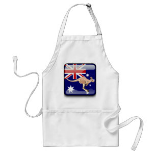 Delantal Bandera brillante australiana