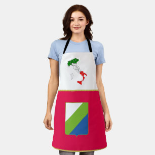 Delantal Bandera de Abruzzo (Italia)