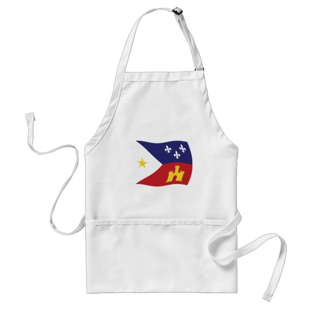Delantal Bandera de Acadiana Apron (Frente)
