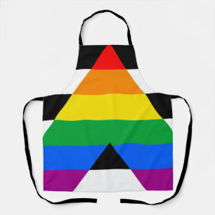 Delantal Bandera de aliado LGBTQ+