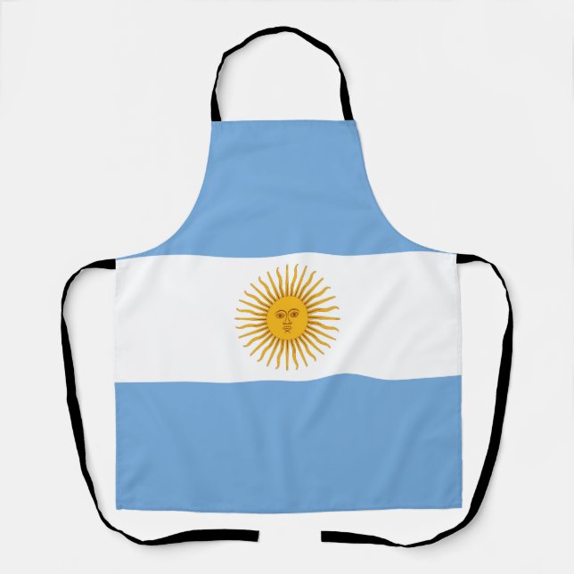 Delantal Bandera de Argentina (Anverso)