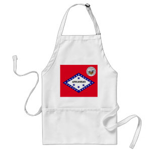 Delantal Bandera de Arkansas