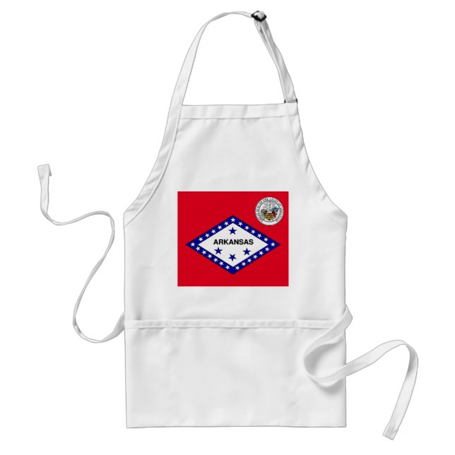 Delantal Bandera de Arkansas (Frente)