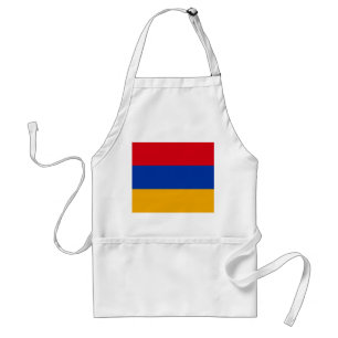 Delantal Bandera de Armenia