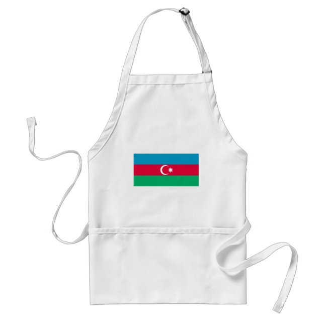 Delantal Bandera de Azerbaiyán Patriótica (Frente)