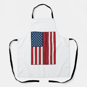 Delantal Bandera de béisbol deteriorada diseño vectorial vi