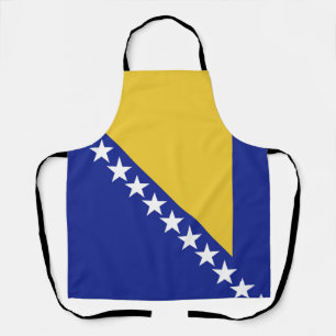 Delantal Bandera de Bosnia y Herzegovina