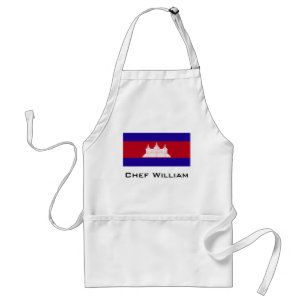 Delantal Bandera de Camboya